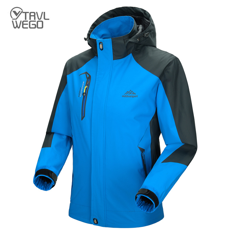 Outdoor Sport Jacket Men - TRVLWEGO Autumn Hiking Jacket Male Coat