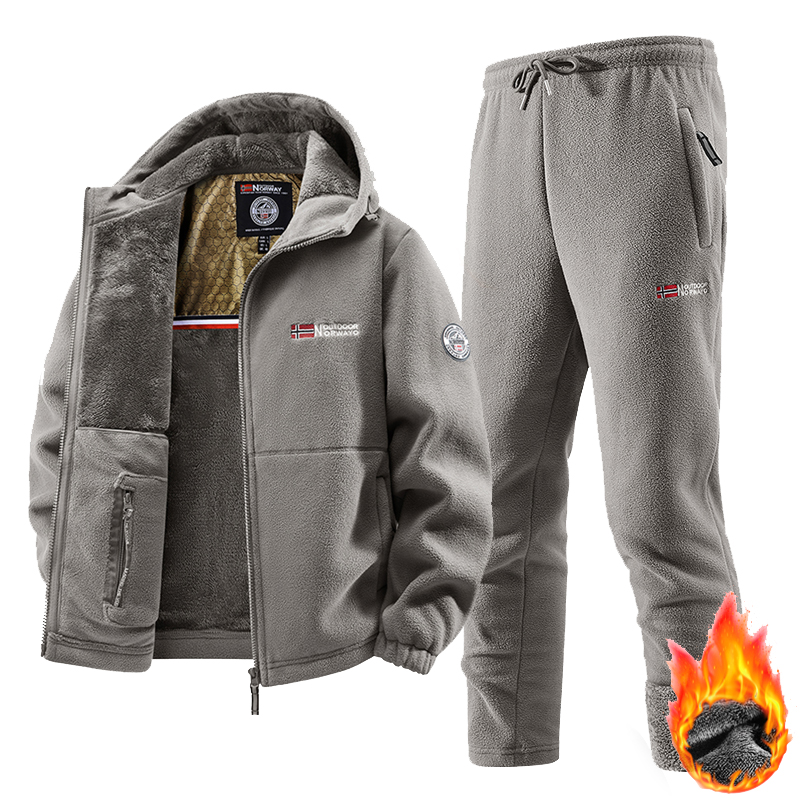 New Winter Sportswear Set Mens - Outdoor Sport Jacket ulasan dan harga