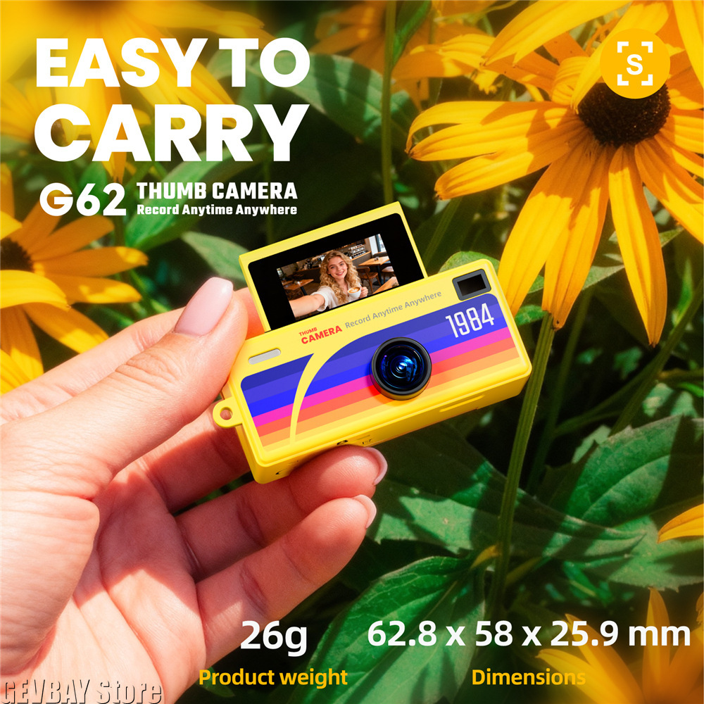 G62 Retro Mini Keychain Thumb  - Outdoor Sport For Kids ulasan dan harga