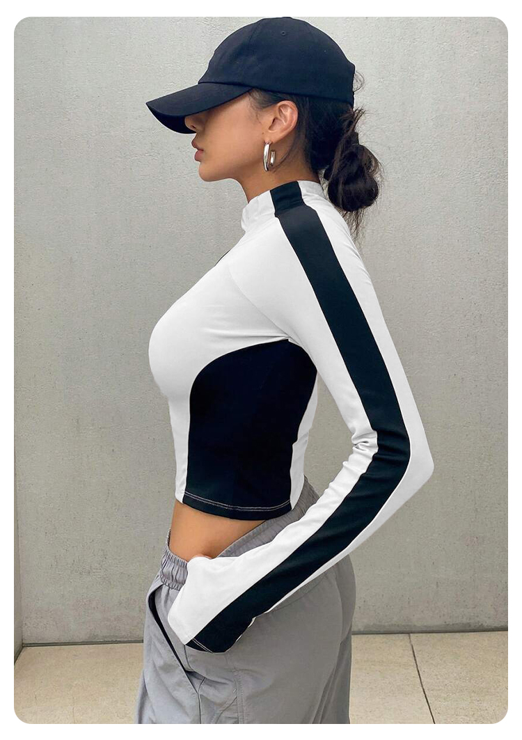 Yoga Clothes Stand Up Collar J - Outdoor Sport Jacket ulasan dan harga