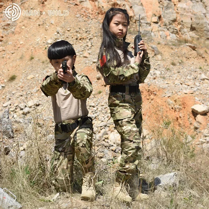 Kids Tactical Uniform Hunting  - Outdoor Sport Jacket ulasan dan harga