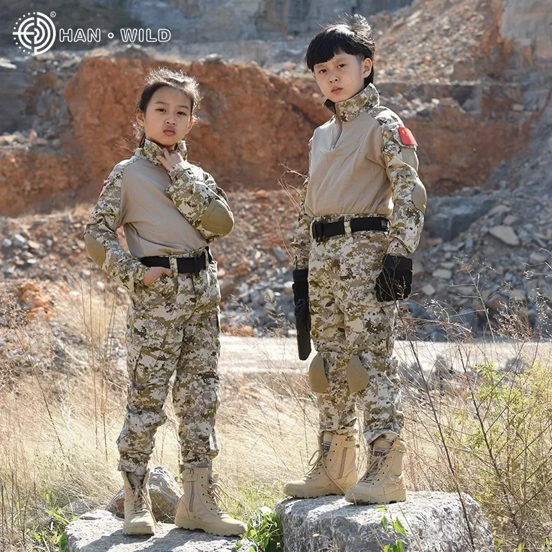 Kids Tactical Uniform Hunting  - Outdoor Sport Jacket ulasan dan harga